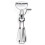 Manual Hand Mixer with Adjustable Speed, RustResistant Stainless Steel Egg Beater for Baking 1