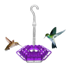 Sanctuaire extérieur pour colibris, mangeoire anti-fourmis et anti-abeilles offrant un attractif scintillant pour les colibris, mangeoire durable et