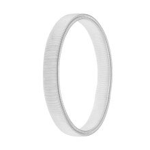 Men's Elastic Arm Band Sleeve Holder with Electroplated Coating – Stretchable Comfortable Silver Cuff