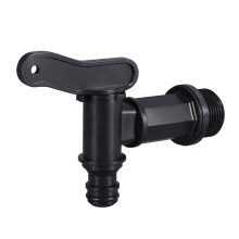 1000L IBC Water Tank Adapter with 3/4 Inch Tap, Counter Nut Seal for Rainwater Collection
