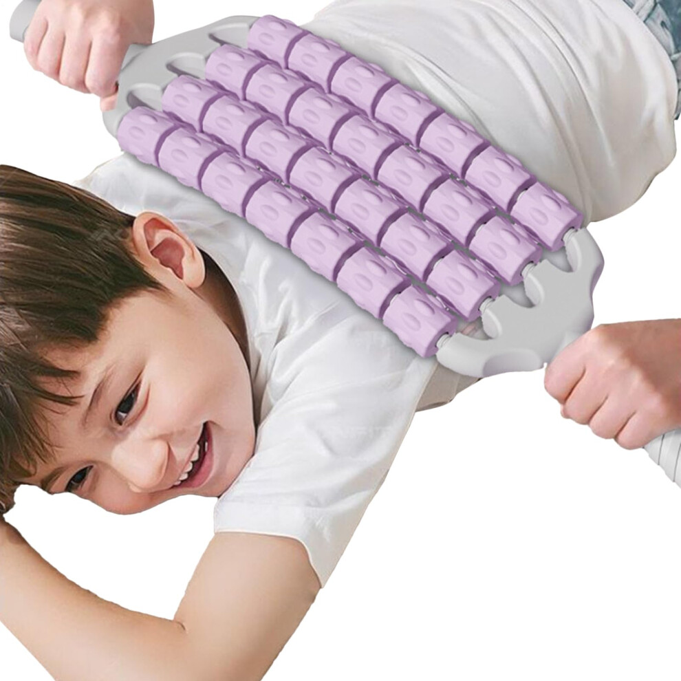Muscle Roller Stick Deep Tissue Massage Tool for Neck Arm Thigh Calf Pain Relief and Recovery
