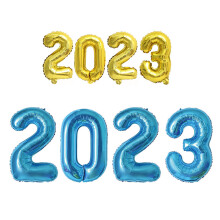 Ábhair Mharthanacha Iontaofa, Éasca le Tionól: Áirítear Balúin Uimhir2023 le Ribín, Comhartha Breithlá In-athúsáidte, Scragall Alúmanaim