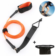 Correa para tabla de paddle surf, diseño antienredos que evita nudos y molestias, ideal para diversas actividades acuáticas.