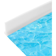 Seuil de douche, barrière anti-débordement pliable en silicone pour séparation sèche et humide, tapis anti-débordement avec bande adhésive pour