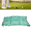 Golf-Übungsnetz, 3 x 3 m, Grün, 11