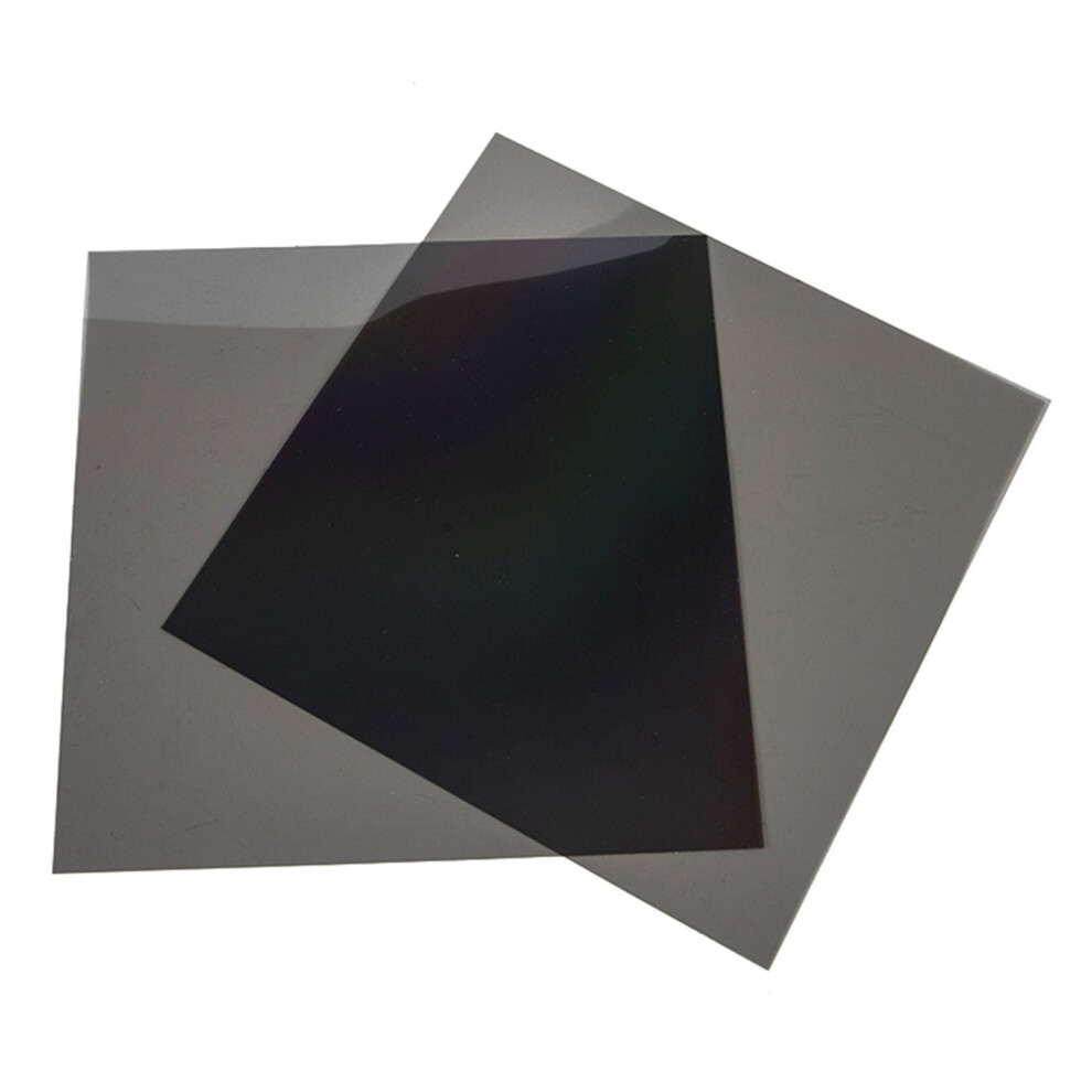 Polarized Film Sheets Linear Polarizer Filter 2 Pack For Photography Lighting And Physics 9001264559434