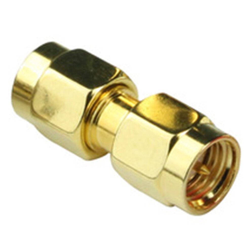 2Pcs Sma Male To Male Rf Coaxial Adapter Connector For Secure Frequency Signal Connection 9323874604855