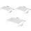 3Tier Stainless Steel Cooling Rack Set, OvenSafe Stackable Baking Rack for Cakes and Cookies 4