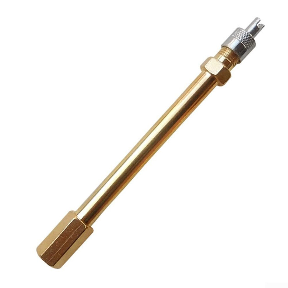 Brass Extension Tube For Unicycle And Electric Scooter Nozzle, 150Mm Length, 7.6Mm Thread 9339159821084
