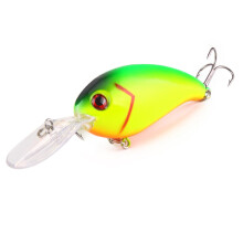 Crankbait Fishing Lures with Hooks Lifelike Eyes for Bass Carp Saltwater Freshwater Adults Type3