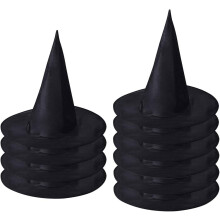 Witch Hats Decorations for Halloween Party, Halloween Costume Party Cosplay Accessory with Durable Material and Collapsible Design, Lightweight Witch