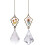 Ιδανικό δώρο για κρύσταλλο Suncatcher, κομψό Feng Shui Sunlight catcher με αληθινά λουλούδια, 1