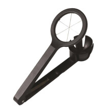 Egg Slicer Stainless Steel with Handle for Boiled Eggs Fruit Ham Durable Steel Wire Black