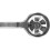 Stainless Steel Egg Slicer, 6Way Cutter for Hard Boiled Eggs, Ergonomic Handle with Hanging Loop 4