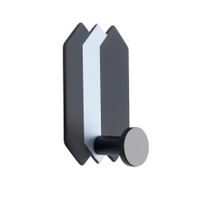 4pcs Strong Adhesive Wall Hooks with Modern Geometric Design for Bathroom Kitchen Over the Door