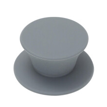 Silicone Lid Cover for Pots and Pans with Ergonomic Grip and SpillProof HeatResistant Seal