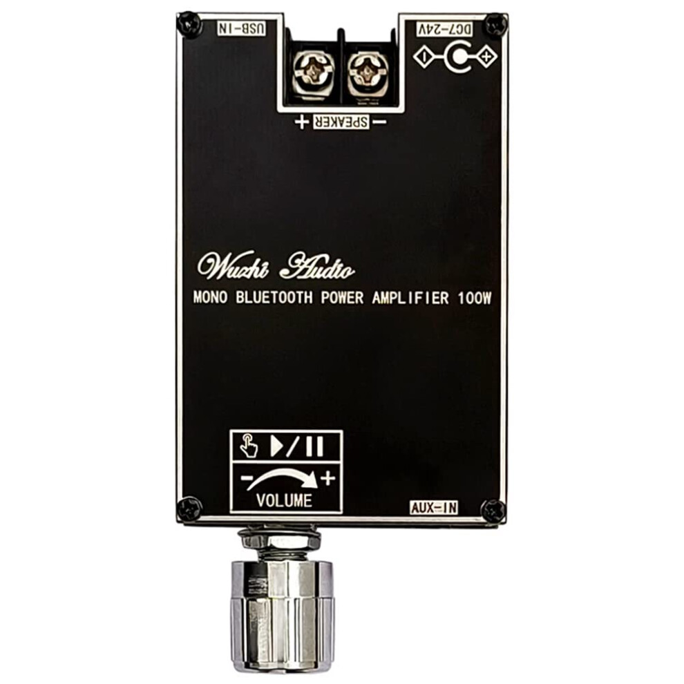 100W Bluetooth Audio Amplifier Board Tpa3116d2 Mono 5.1 With Box Dc 724V Wide Voltage Range 9001264561291
