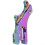 Disc Brake Frame Adapter for Quick Release Bikes Without Brackets, Lightweight Colorful Aluminum 1
