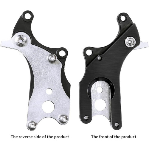 Disc Brake Frame Adapter for Quick Release Bikes Without Brackets, Lightweight Colorful Aluminum 2