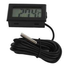 Digitale koelkastthermometer met LCD-display, thermostaat, oventhermometer met waterdichte sonde, hoge nauwkeurigheid voor incubators,