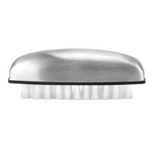 Cepillo de mano para lavar platos, ideal para fregar frutas y verduras. Cepillo de limpieza de acero inoxidable con múltiples funciones para la