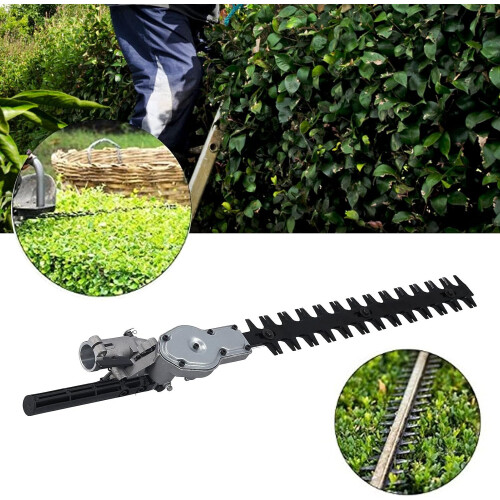 Hedge Trimmer Attachment Double Blade Fast Cutting Head Replacement for Backpack Hedge Trimmer 28mm 2
