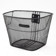 Cestino anteriore per bambini, rivestimento antiruggine con design universale per un facile adattamento alle biciclette per bambini, maniglia di