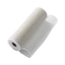Fita de malha decorativa para artesanato DIY, versátil, resistente às intempéries, rolo de malha durável, tecido flexível e reutilizável para