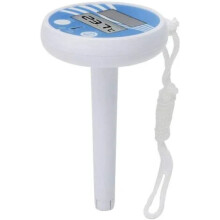 Floating Pool Thermometer with Digital Display Solar Powered Temperature Gauge for Swimming Pools Spas Hot Tubs, Digital Pool Thermometer with High Pr