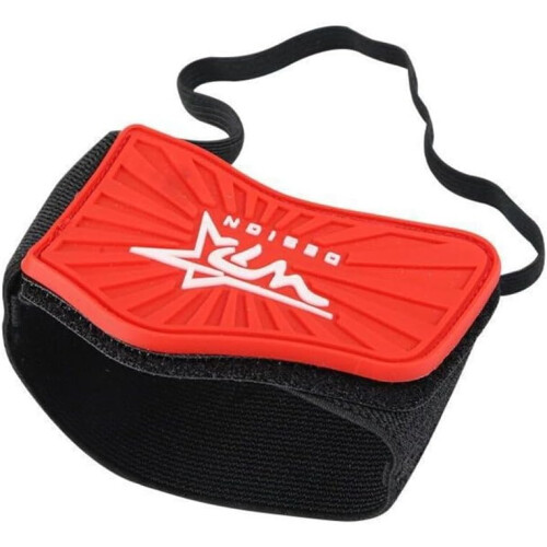 Motorcycle Shifter Shoe Protector with AntiSlip Rubber Grip and Elastic Strap, Red 2