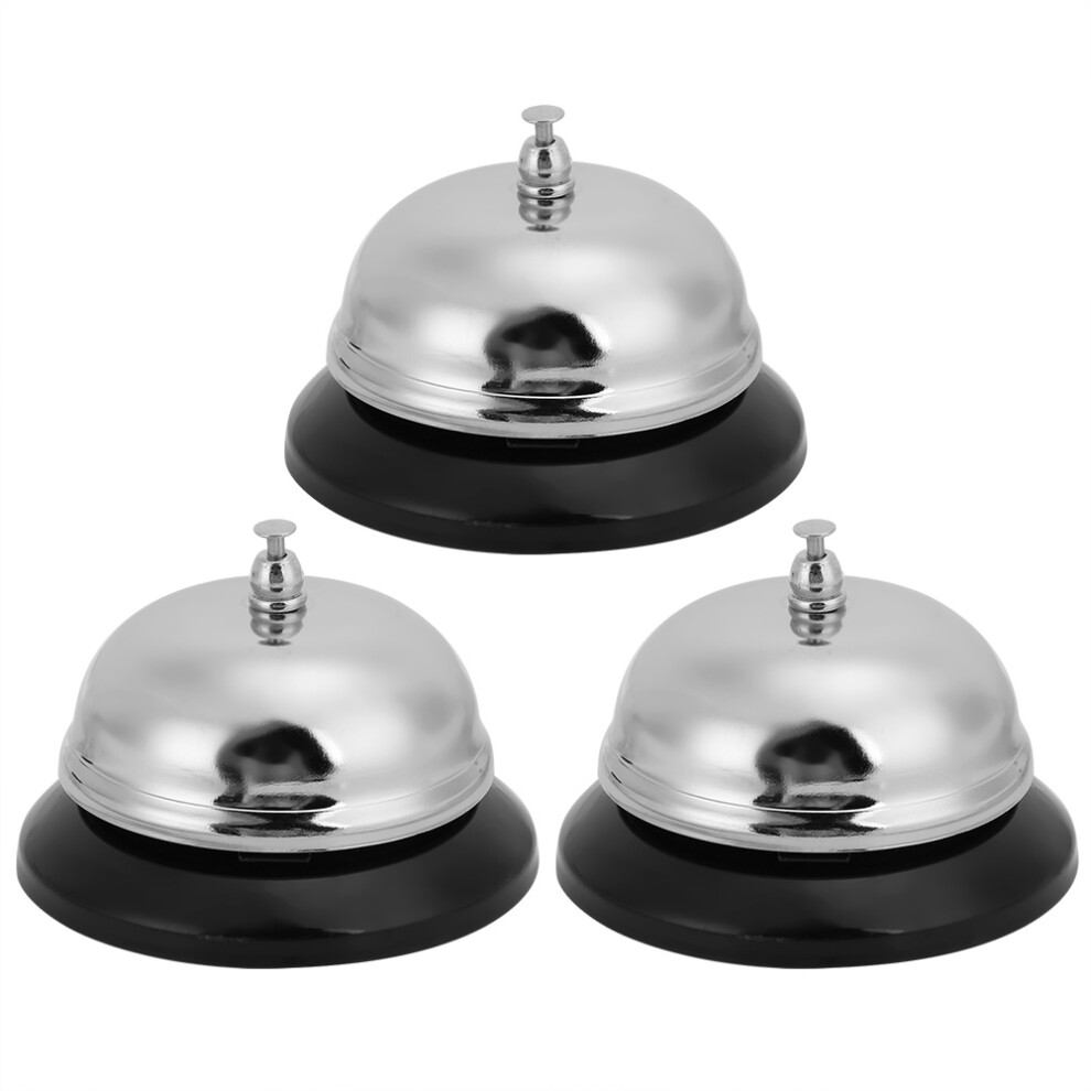 Stainless Steel Construction Call Bell, Attention-Grabbing Chime For Prompt Service, Non-Slip Base Keeps It Secure, Simple Internal Structure For Effo 9554910805015