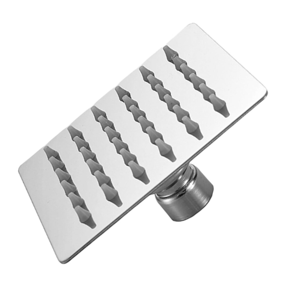 Rainfall Shower Head Ultrathin Square Stainless Steel Pressure Waterfall For Bathroom Spa 9119770379023