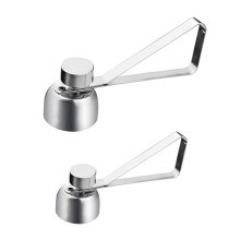 2 Pack Stainless Steel Egg Opener Cutter for Raw and Boiled Eggs Kitchen Cooking Tool