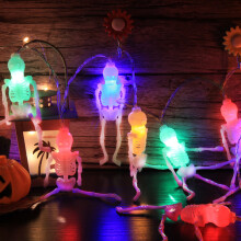 Luzes de Halloween a bateria, decorações assustadoras populares com recurso à prova d'água, transforme sua casa em um espaço assustadoramente