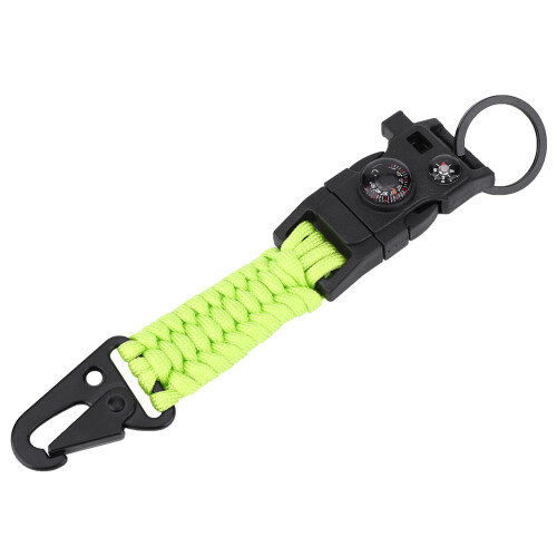 Βραχιόλι Επιβίωσης Paracord Tactical, Κιτ Εξοπλισμού Εξωτερικού Χώρου 21 σε 1, Αναβάθμιση 2