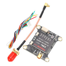 Trasmettitore FPV a lungo raggio per droni da corsa, trasmettitore video di eccellente stabilità con frequenza e potenza modificabili tramite