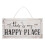 Πινακίδα «Happy Place» εμπνευσμένη από το αγρόκτημα, αδιάβροχη για διαρκή ομορφιά σε 1