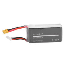 Batteria ricaricabile ai polimeri di litio ad alta densità energetica e alta velocità di scarica, con connettore XT60, configurazione 3S,