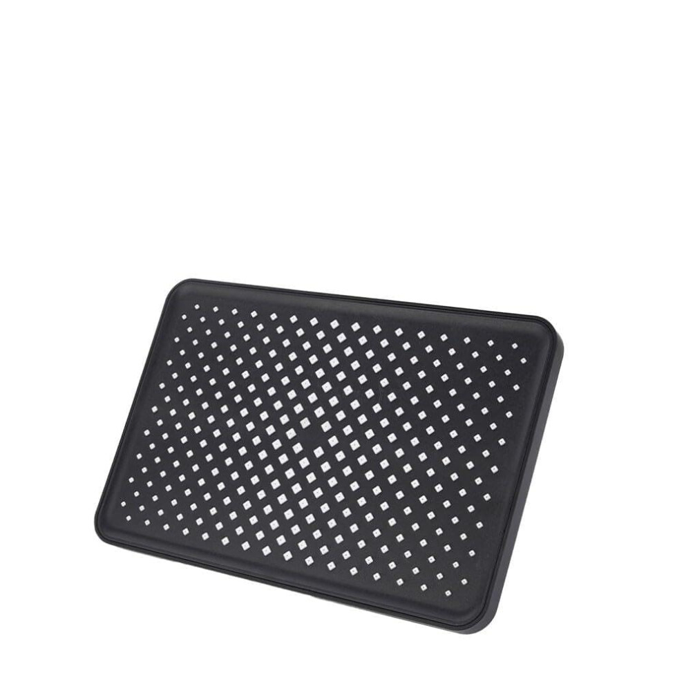 Rainfall Shower Head Ceiling Mounted 300Mm Large Panel Pressure Abs Chrome Black For Bathroom 9001264564124