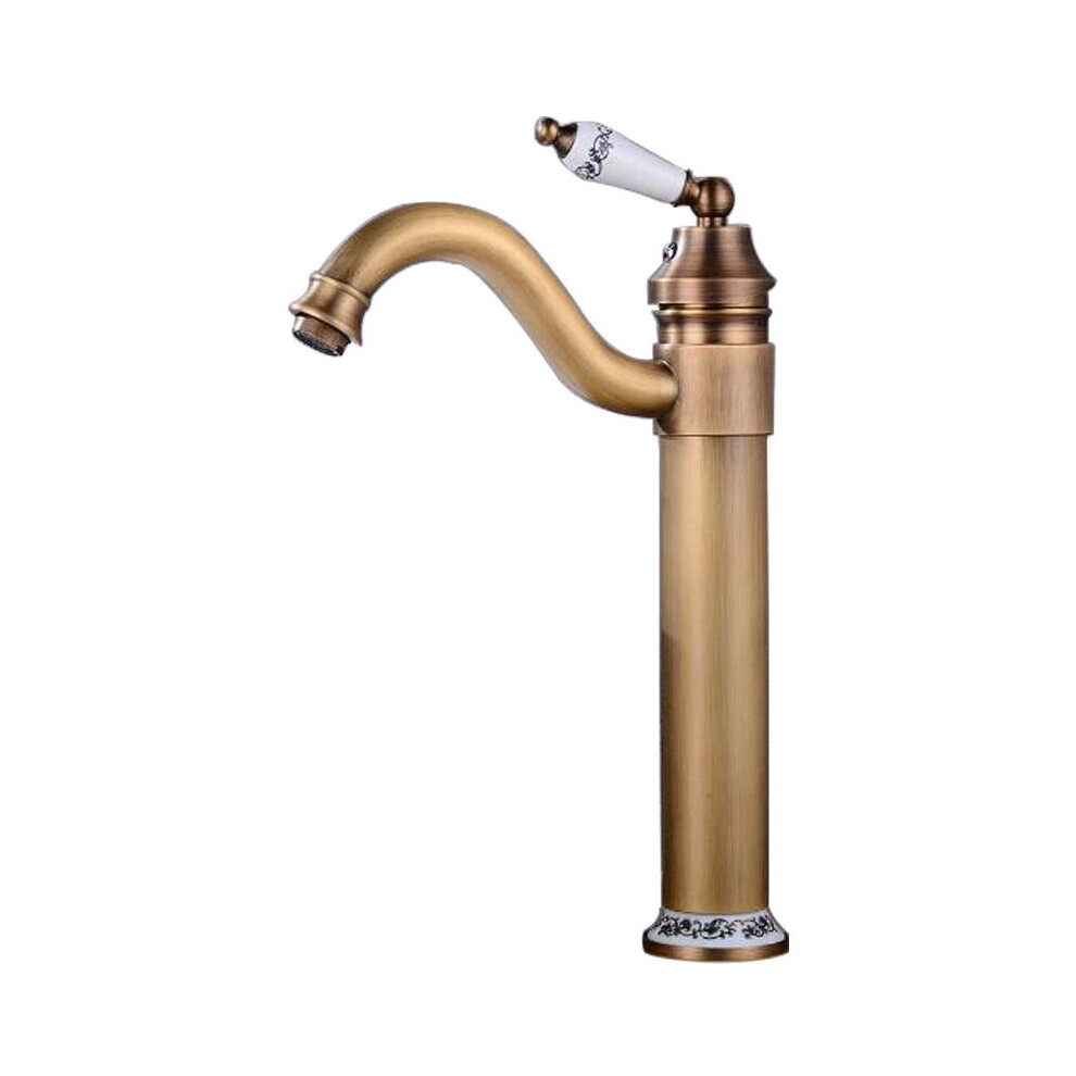 Deck Mounted Faucet, Solid Brass Construction Tall Body Faucet With Easy Installation And Lead-Free Waterways 9554910831519