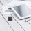 Retractable AntiTheft Cable Lock with Adhesive Ends for Securing TV Phone Tablet Steel Wire 4
