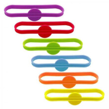Wine Glass Markers Silicone Set of 3 Colorful Drink Labels for Champagne Bottles and Goblets