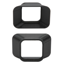 GoPro Hero9 Black Objektivschutz, hochwertige Kunststoff-Sonnenblende blockiert Streulicht, CPL-Polarisationsfilter verbessert die Bildqualität für