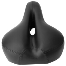 Șa de bicicletă respirabilă și impermeabilă pentru mers pe distanțe lungi, șa groasă și lată cu design ergonomic și minge cu absorbție