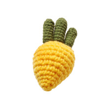Bambole all'uncinetto uniche fatte a mano, decorazioni per feste originali, adorabili giocattoli in lana lavorati a maglia in legno nei colori