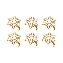 Eleganti anelli portatovaglioli a forma di albero di Natale, accessori decorativi per la tavola delle feste, anelli portatovaglioli in lega in vari