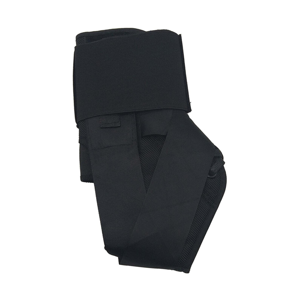 Ankle Brace Compression Sleeve with Breathable Open Heel for Running Football Volleyball Tennis, L