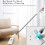 Spray Mop with Reusable Microfiber Pads, Machine Washable and Cordless Spray Function, Spray Mop for Efficient Floor Cleaning, Ergonomic Design for Co 2