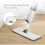 Spray Mop with Reusable Microfiber Pads, Machine Washable and Cordless Spray Function, Spray Mop for Efficient Floor Cleaning, Ergonomic Design for Co 5
