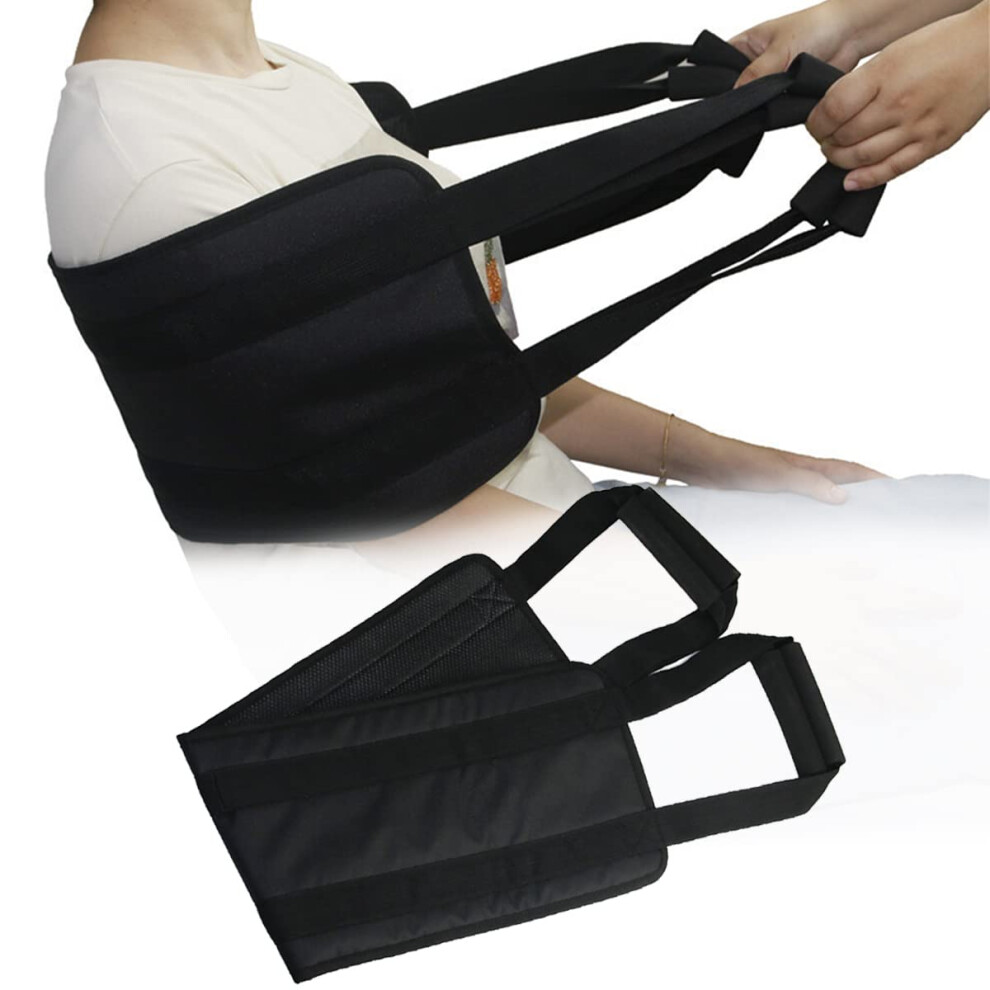 Transfer Sling 80cm Patient Transfer Belt with Handles for Elderly Mobility Aid Standing Support